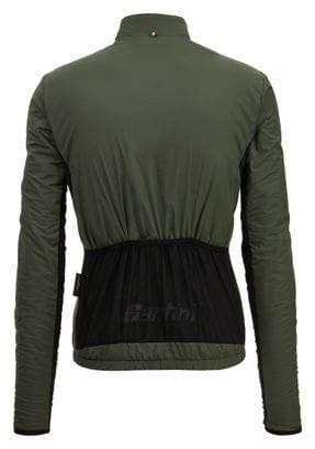 Santini Alpha T Long Sleeve Giacca Green