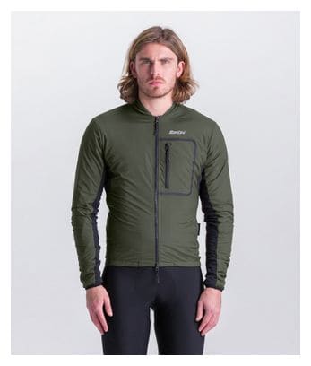 Santini Alpha T Langarm Jacke Grün