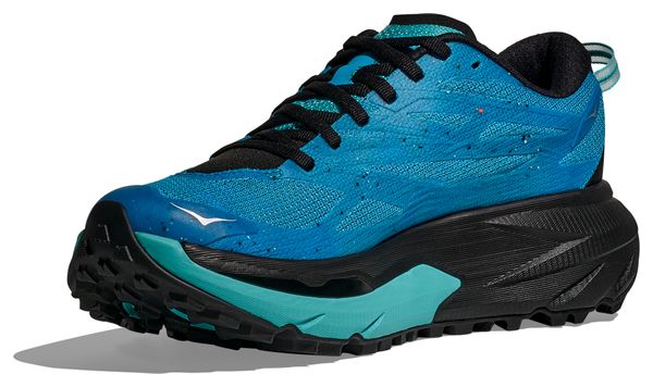 Women's Hoka Mafate 5 Trail Shoes Blue/Black