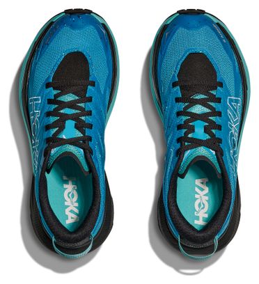 Women's Hoka Mafate 5 Trail Shoes Blue/Black