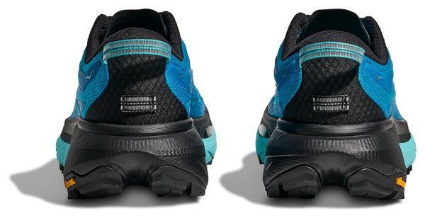 Women's Hoka Mafate 5 Trail Shoes Blue/Black