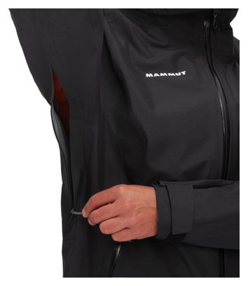 Mammut Alto Light Hooded Regenjacke Schwarz Women