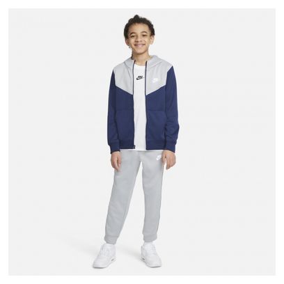 Nike Sportswear Repeat Kid&#39;s Jacket Blue Gray