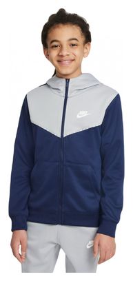 Chaqueta Nike Sportswear Repeat Niño azul gris