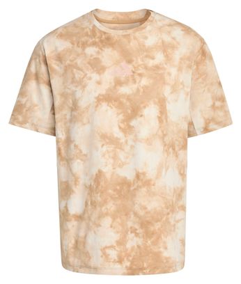 Camiseta de manga corta adidas Terrex Multi Spray Dye Beige para hombre