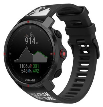 Orologio GPS Polar Grit X Pro Saphire Black Mont Blanc Marathon