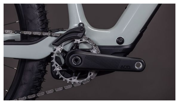 VTT Électrique Tout-Suspendu Cube AMS Hybrid One44 C:62 Race 400X Sram 12V 400 Wh Bosch 60 Nm 29'' Vert Beige Reed 2026