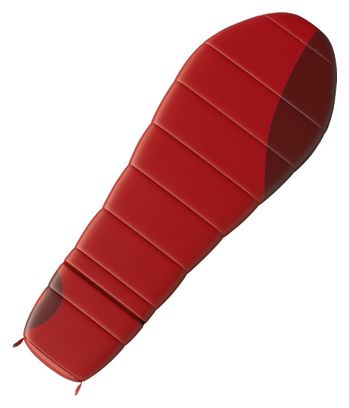 Sac de couchage momie Husky pour enfants Magic 21 2 en 1 (180 / 150cm) - Rouge
