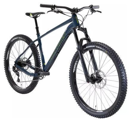 VTT Semi-Rigide Rockrider AM 100 Hardtail 27.5'' Plus Bleu