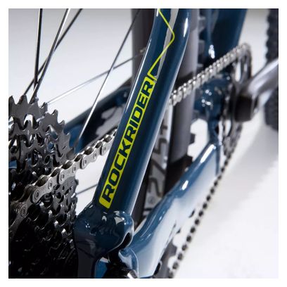 VTT Semi-Rigide Rockrider AM 100 Hardtail 27.5'' Plus Bleu