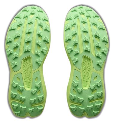 Hoka Torrent 5 trailschoenen, wit/groen, heren