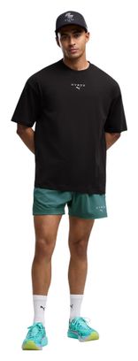 Puma x Hyrox Lifestyle-T-Shirt, schwarz, für Herren