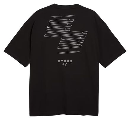 Puma x Hyrox Lifestyle-T-Shirt, schwarz, für Herren