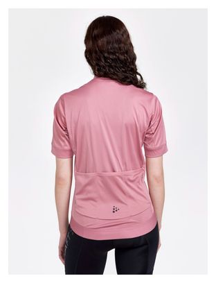 Maillot de manga corta para mujer Craft Core Essence Rosa