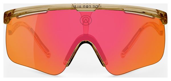 Alba Optics Delta Smoke Glossy Vzum F-Lens Fire Sunglasses
