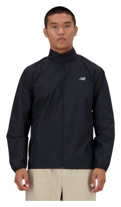 Veste coupe-vent New Balance Sport Essentials Noir Homme