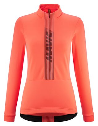 Maglia a maniche lunghe Mavic Ksyrium Thermo Coral Donna