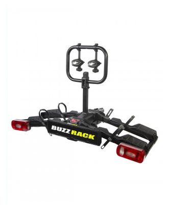 Portabicicletas para bola de remolque Buzz Rack E-Scorpion Lite 2 - 13 pines - 2 bicicletas (compatible con bicicletas eléctricas) Negro