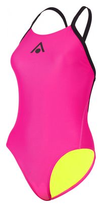 Aquasphere Essential Brede Rug Zwempak Roze / Zwart