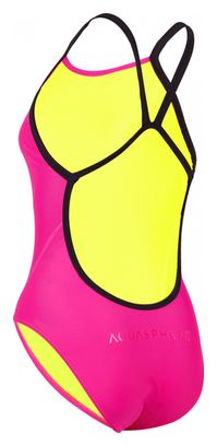 Aquasphere Essential Brede Rug Zwempak Roze / Zwart