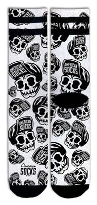 Skater Skull - Chaussettes Graphiques Techniques Coolmax - Cyclisme  Running et Sport
