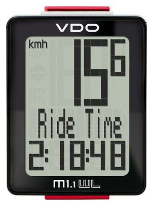 Contatore Bici VDO M1.1 Wireless (senza fili)