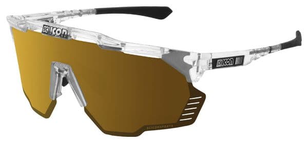 Scicon Sports Aeroshade Kunken Lunettes De Soleil De Performance Sportive (Scnpp Multimireur Bronze/Briller)