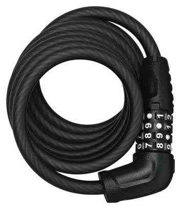 Abus Spiral 5510C / 180/10 Cable Lock 180 cm Nero