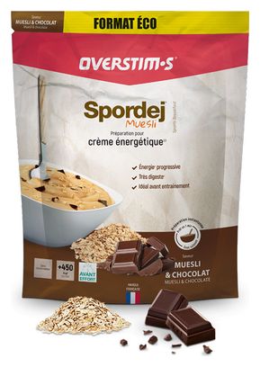 OVERSTIMS SPORDEJ Energy Drink Muesli Chocolat 1.5kg