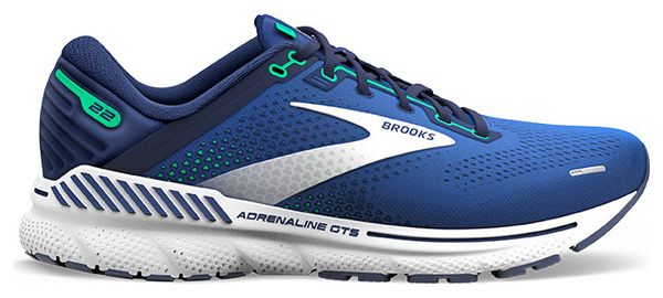 Chaussures de Running Brooks Adrenaline GTS 22 Bleu Vert