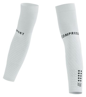 Manguitos Compressport Armforce Blanco