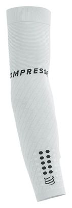 Manguitos Compressport Armforce Blanco