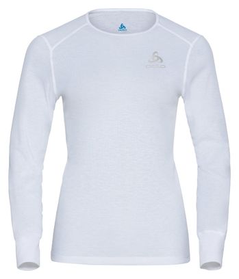 Odlo Women's Active Warm Eco Long Sleeve Shirt White