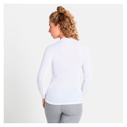 Odlo Women's Active Warm Eco Long Sleeve Shirt White