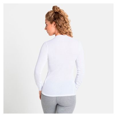 Langarm Jersey Odlo Active Warm Eco White Frauen