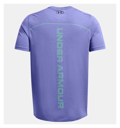 Kurzarmtrikot Under Armour Vanish Elite Seamless Wordmark Blau Herren