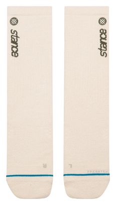 Calzini Stance Hike Worldwide Crew Beige