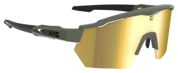 Lunettes AZR Race RX Kaki Mat/Noir / Écran Hydrophobe Jaune