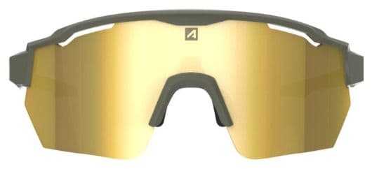 Lunettes AZR Race RX Kaki Mat/Noir / Ecran Hydrophobe Jaune 