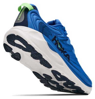 Zapatillas de running Hoka Gaviota 6, talla grande, azul, para hombre