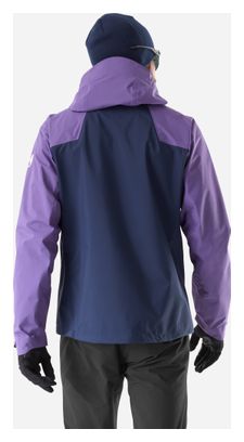 Chaqueta impermeable Millet Kamet Gore-Tex azul/morado para hombre