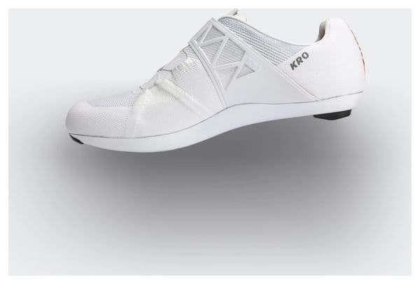 DMT KR0 Road Shoes White/Silver