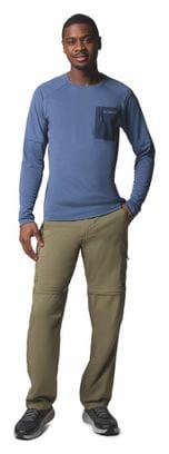 Columbia Tech Langarmshirt Blau