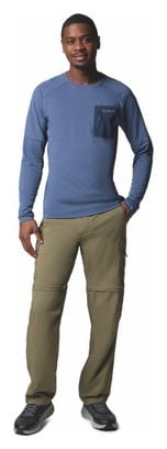 Columbia Tech Long Sleeve Shirt Blue