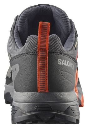 Salomon X Ultra 5 GTX Outdoor-Schuhe Grau/Rot für Männer