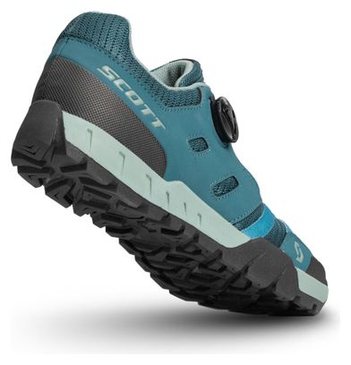 Chaussures pour Pédales Plates Scott Sport Crus-r Flat Boa Bleu Femme 