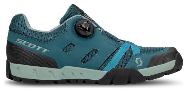 Chaussures pour Pédales Plates Scott Sport Crus-r Flat Boa Bleu Femme 