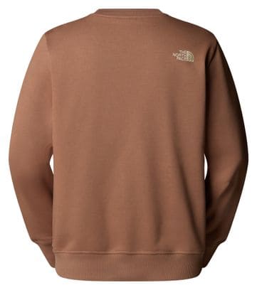 The North Face Drew Peak Sweatshirt Bruin Heren