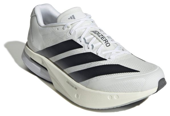Chaussures Running adidas Adizero Boston 13 Blanc/Noir Homme