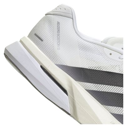 Chaussures Running adidas Adizero Boston 13 Blanc/Noir Homme